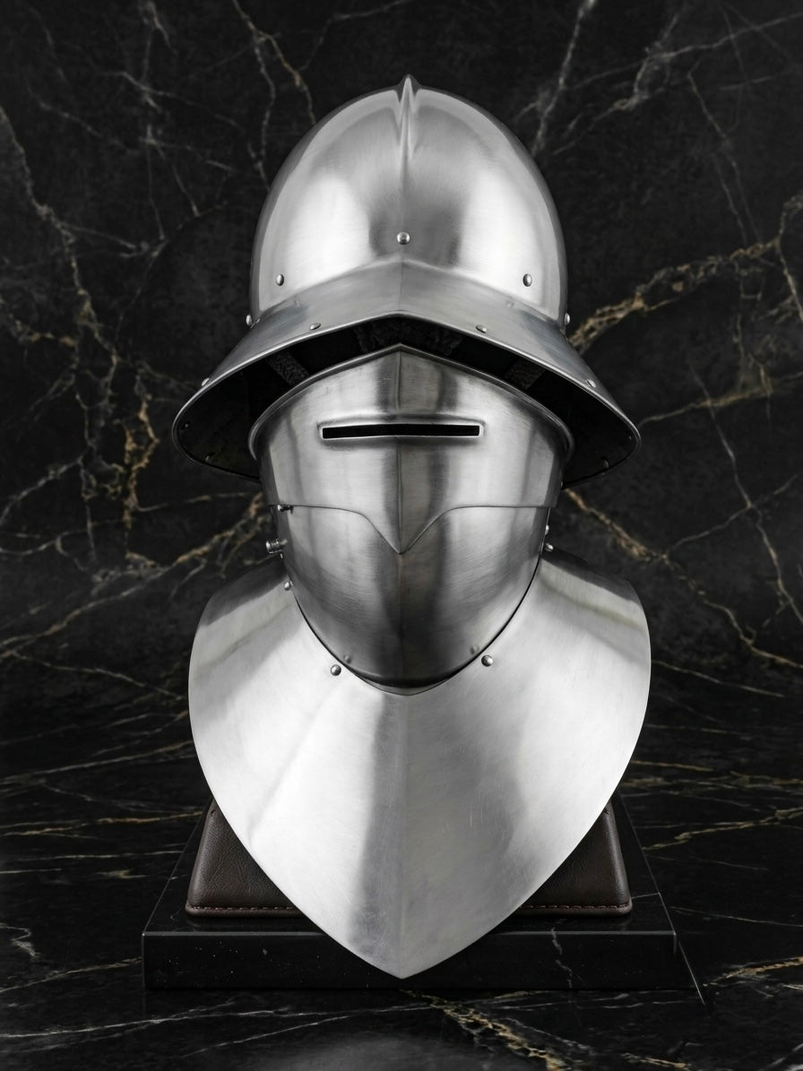 Gothic Sallet with Bevour