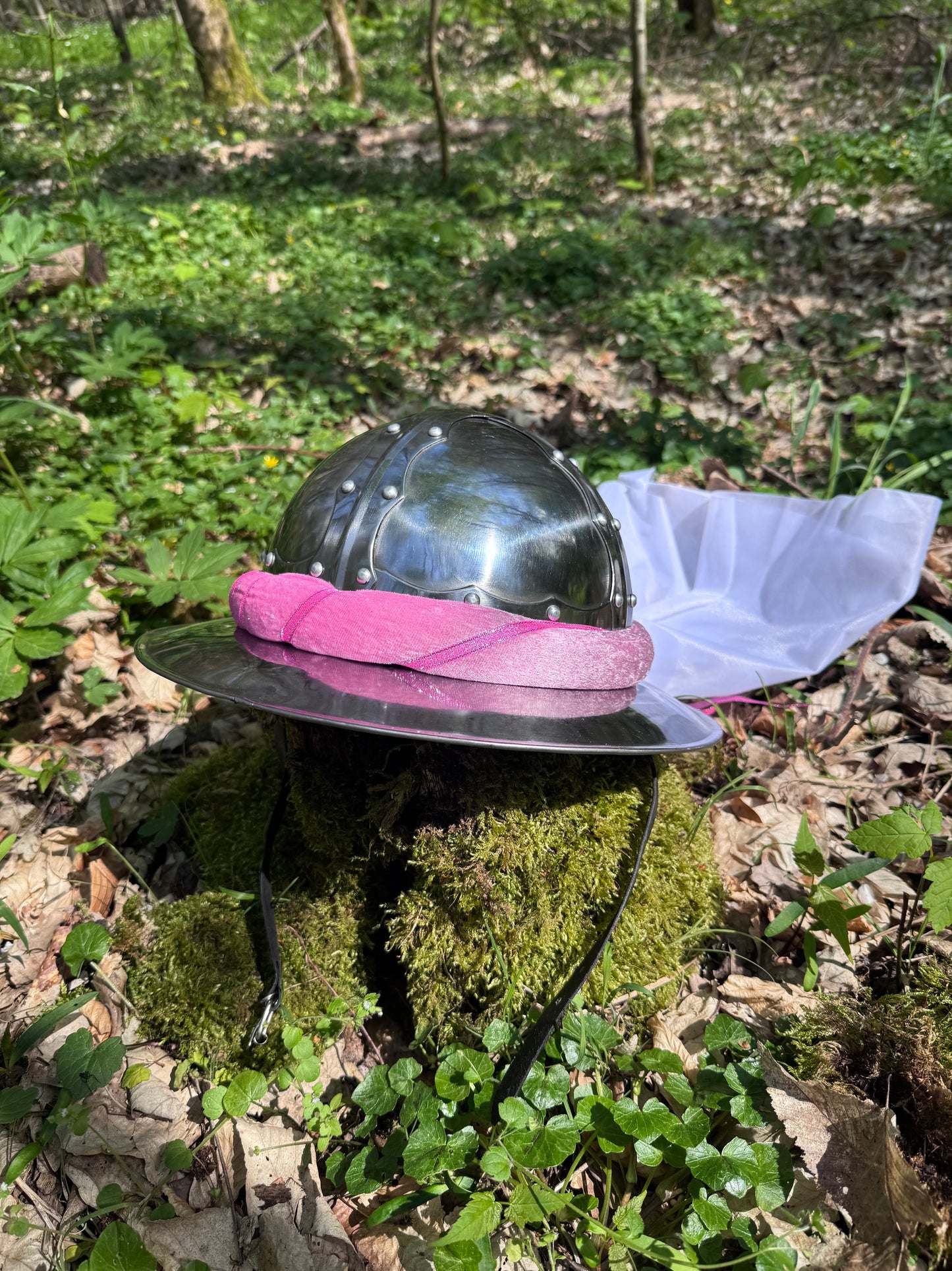 Mittelalterlicher Eisenhut (Kettle Hat) – 1,5 mm Edelstahl, Rostfrei & Einsatzbereit