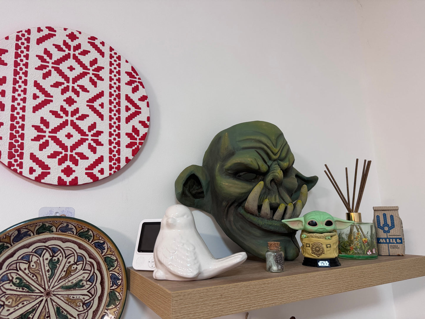 Handgefertigte Goblin-Maske "Der Waldschrat" – Unikat