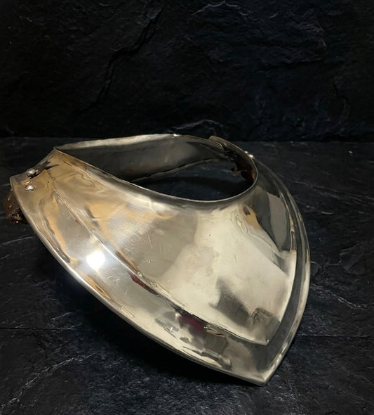 Mittelalterlicher Ringkragen (Gorget) aus 1mm Edelstahl – Rostfrei – Ideal für LARP & Reenactment
