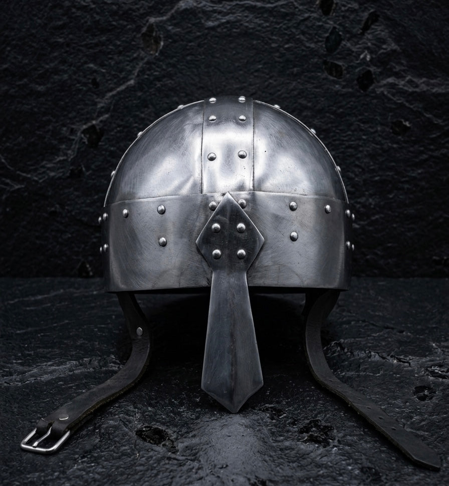 Norman Spangenhelm with Nasal – 2mm Steel – Ideal for LARP & Reenactment