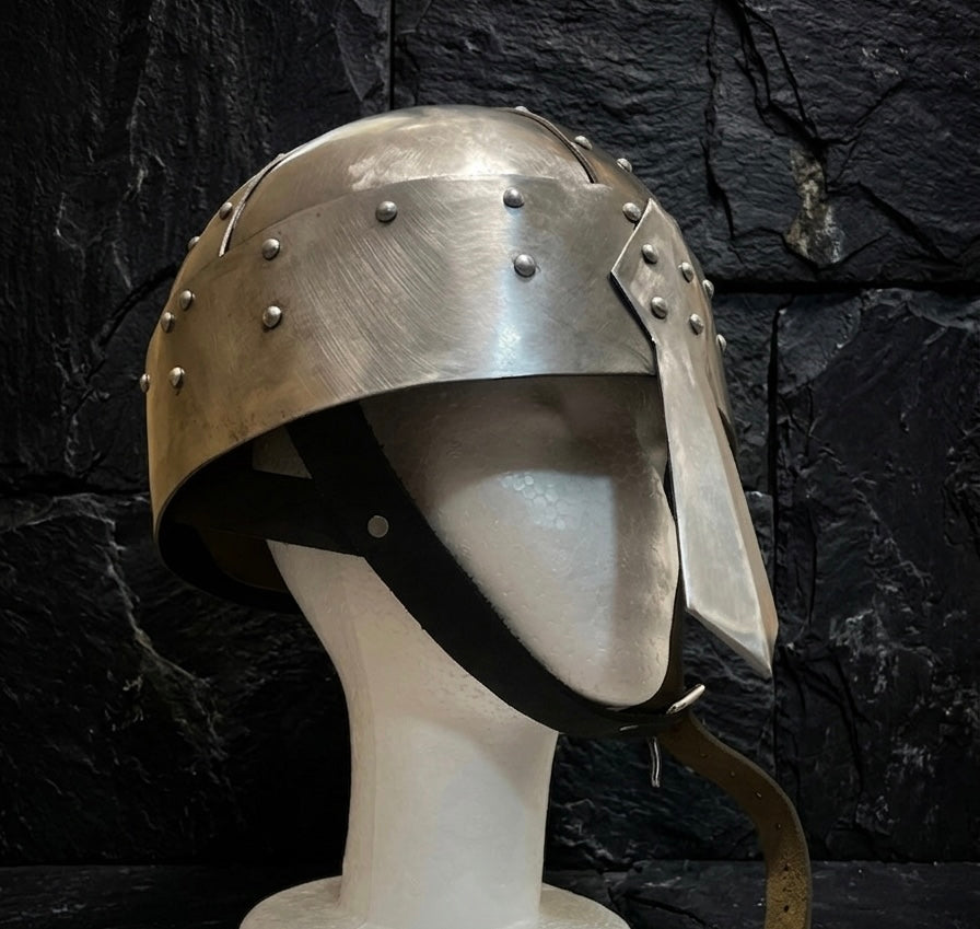 Norman Spangenhelm with Nasal – 2mm Steel – Ideal for LARP & Reenactment