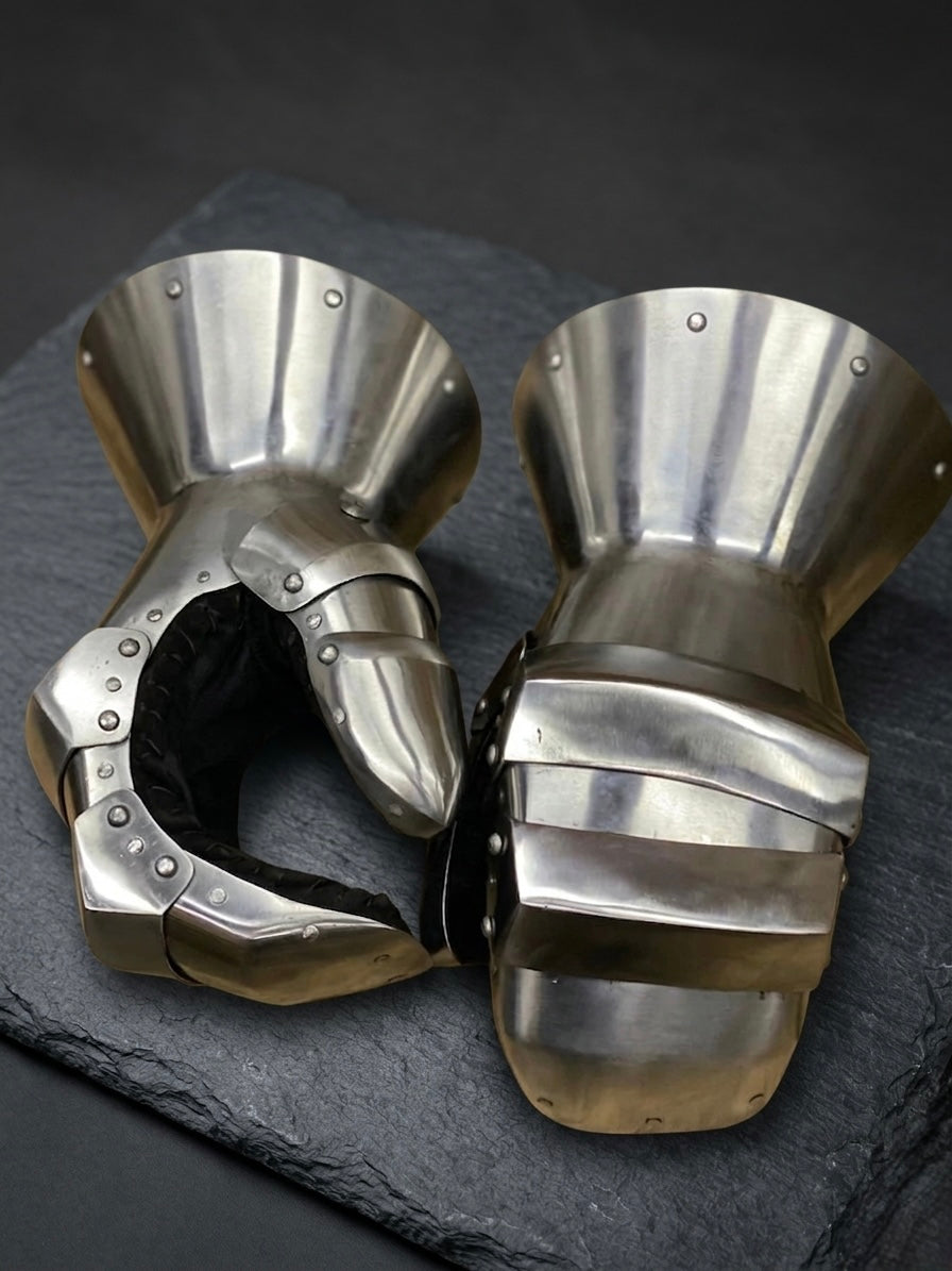 Gehärtete Panzerhandschuhe „Reno“ – Buhurt-Ready