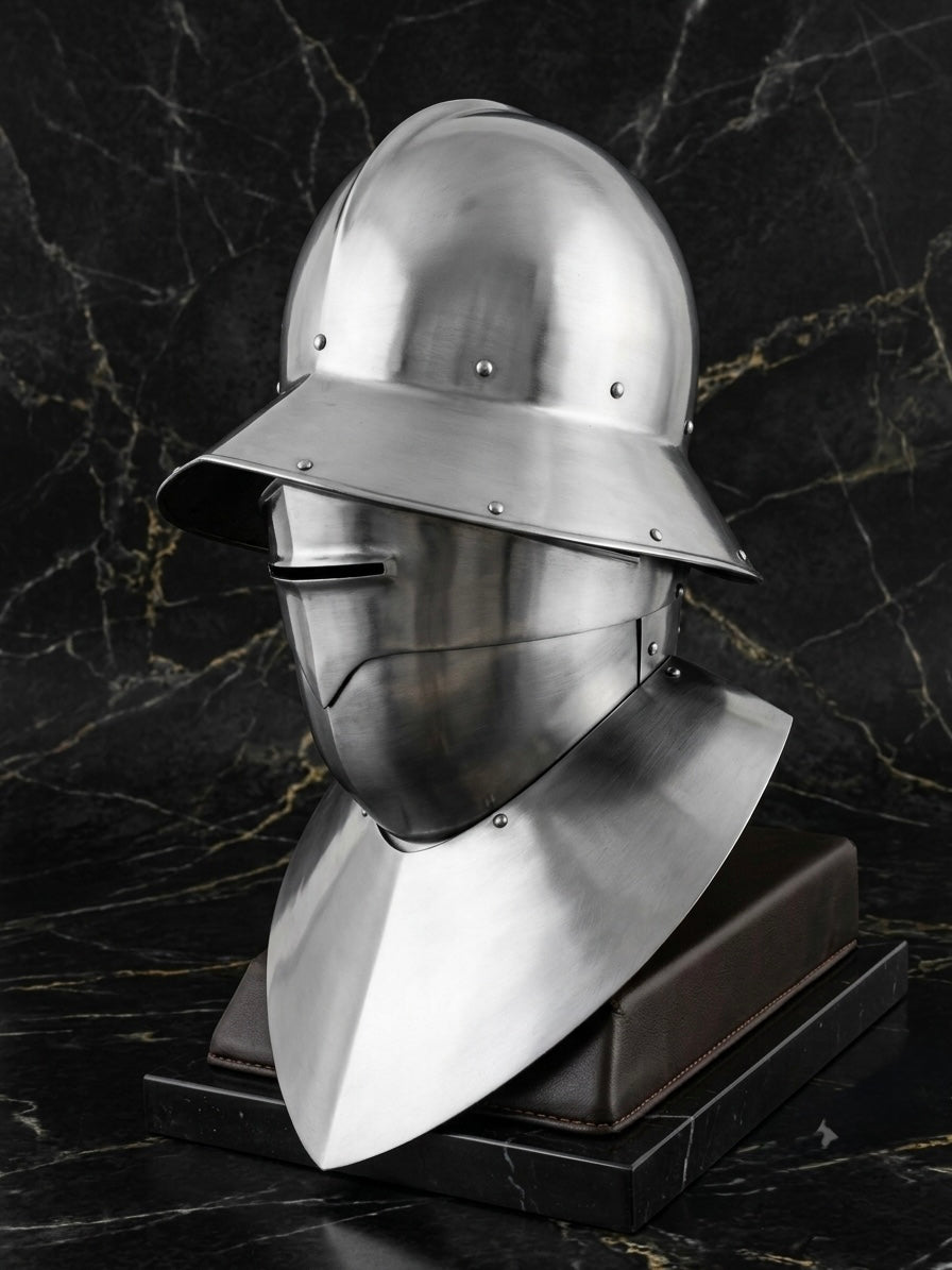 Gothic Sallet with Bevour