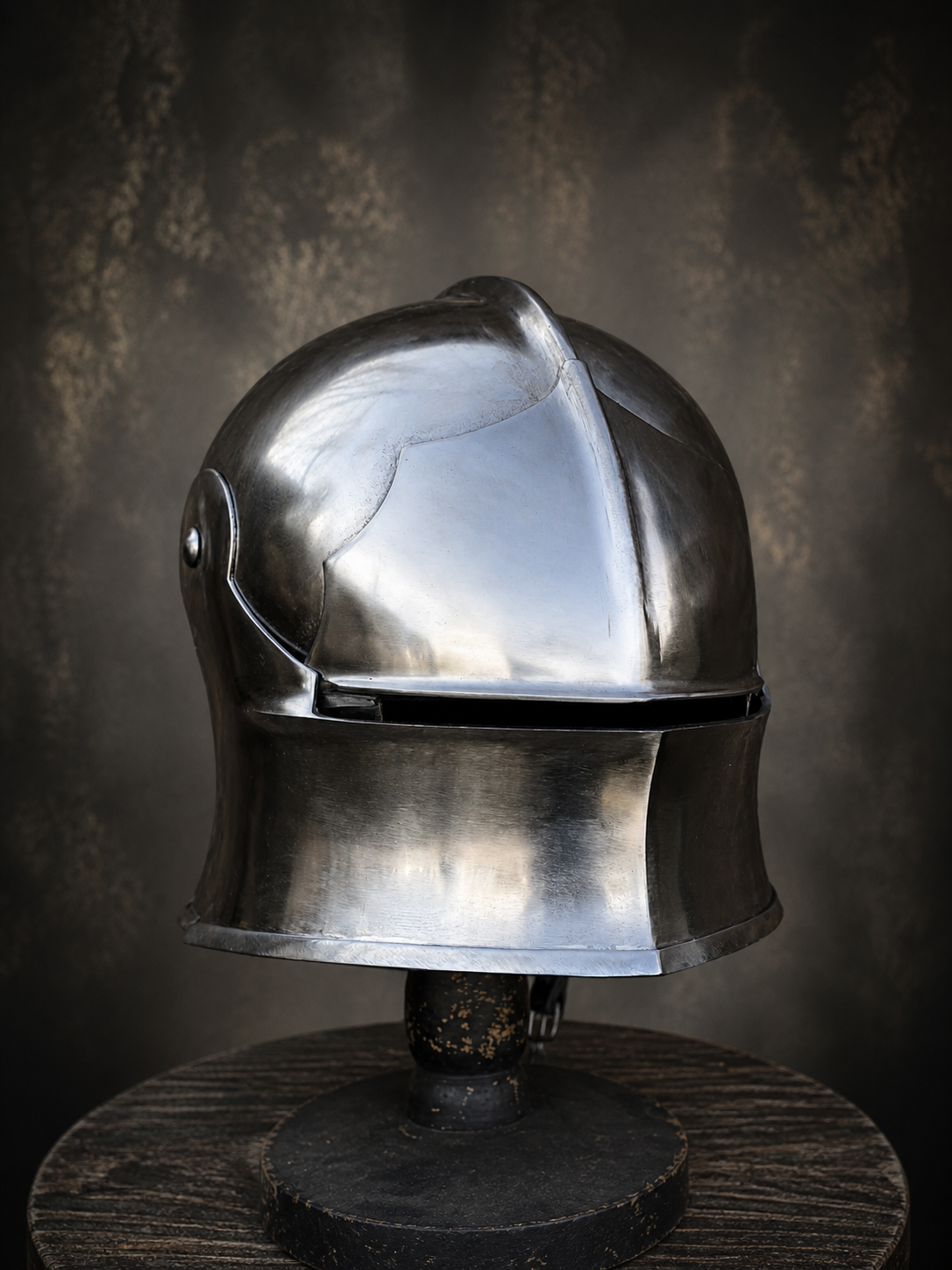 Deutscher Schaller (Sallet) – Rostfreier Stahl – 2mm