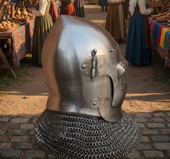 Schwerer Baszinat „Ferdinand“ – 30HGSA Stahl – Buhurt-optimiert