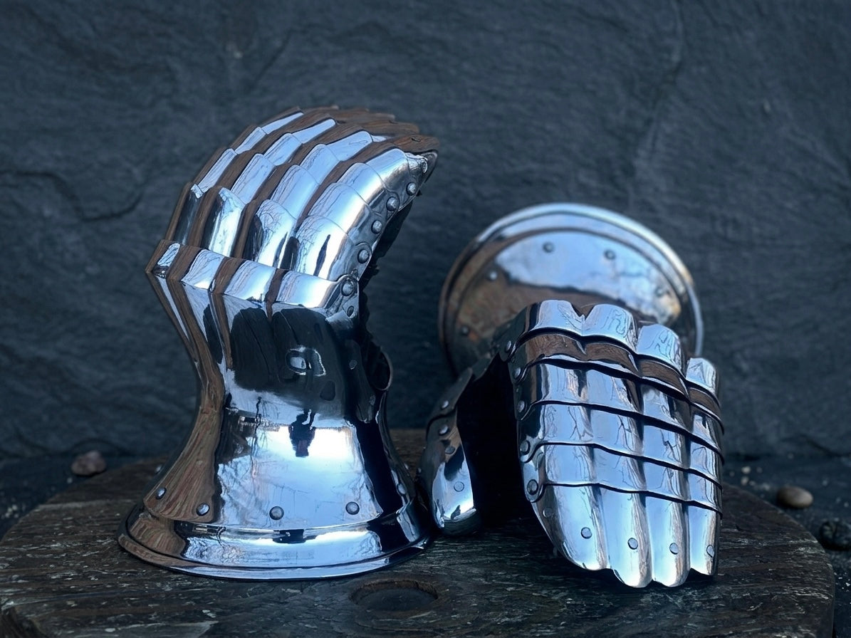 Gehärtete 30HGSA Buhurt Handschuhe – Professionelle Panzerhandschuhe